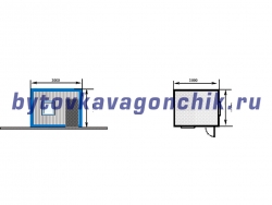 Бытовка для охраны 3м